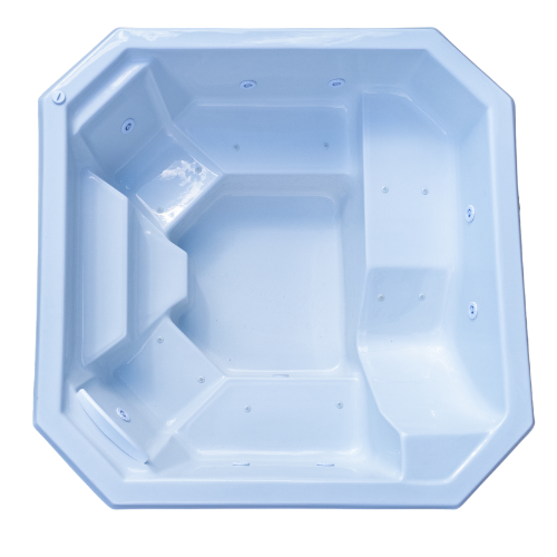 2.4 Square 10 Seater Jacuzzi
