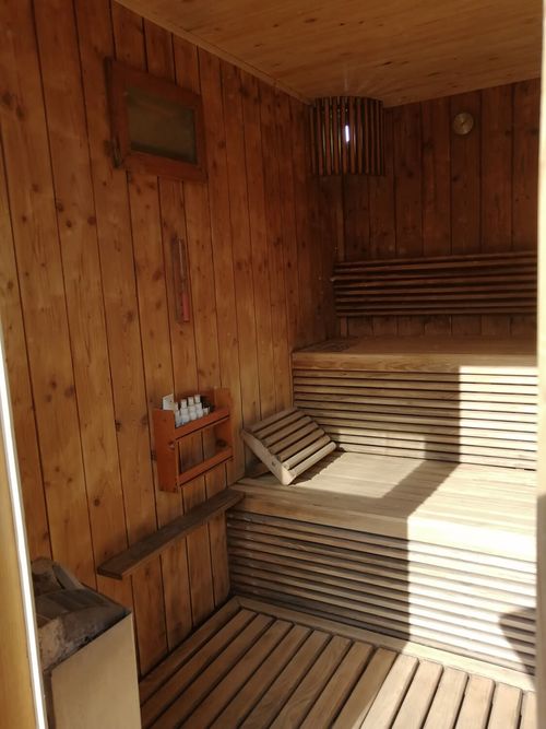 Sauna wood craftsmanship