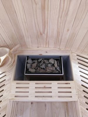 Sauna bench detail