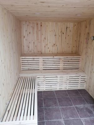 Sauna interior