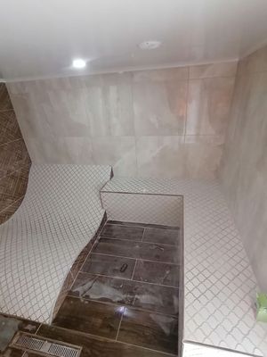Custom sauna build