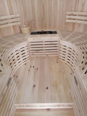 Sauna heater installation